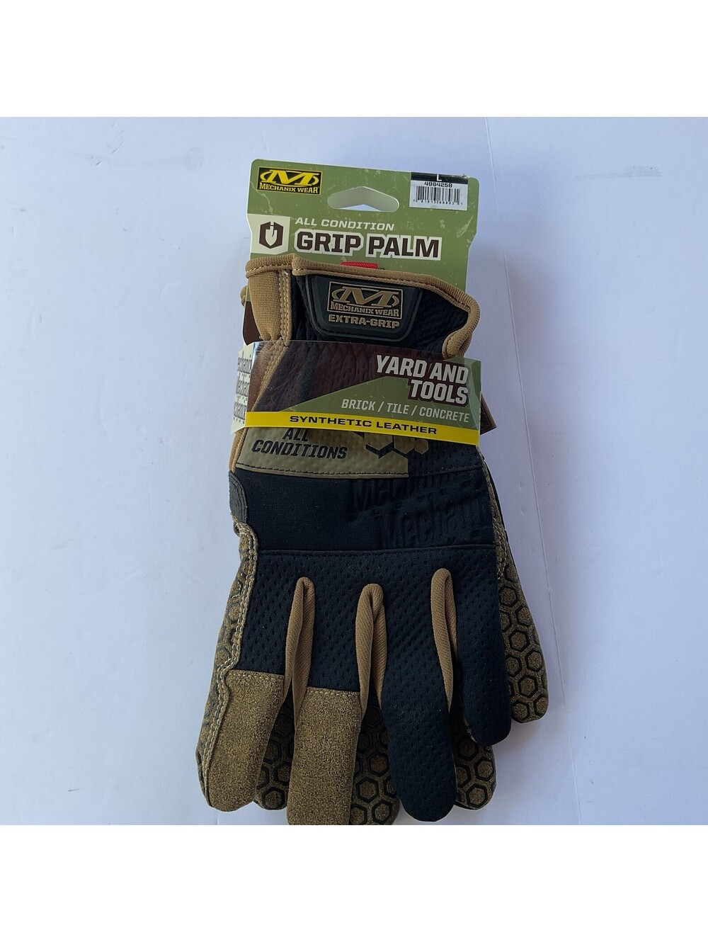 MECHANIX WEAR large Black Synthetic leather 1 -Pairs 4964258